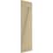 Ekena Millwork True Fit PVC, Three Board Joined Board-n-Batten Shutters w/Z-Bar, Natural Twine , 16 1/8W x 32H, PR TFP102BBF16X032NT - alternate 11